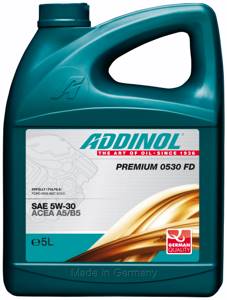 Моторное масло ADDINOL Premium 0530 FD SAE 5w30, 5л